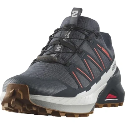 Afbeelding van Salomon SPEEDCROSS PEAK CLIMASALOMON WATERPROOF wandelschoenen voor heren, India Ink / Carbon Glacier Grey