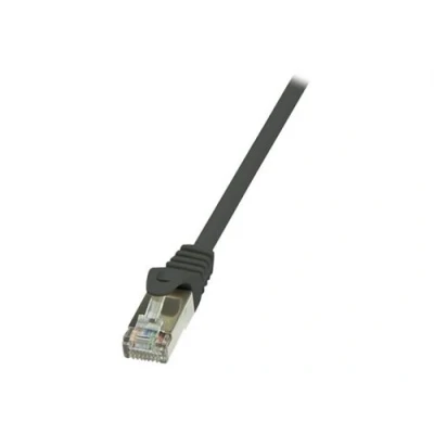 Image de LogiLink EconLine cordon de raccordement 25 cm noir