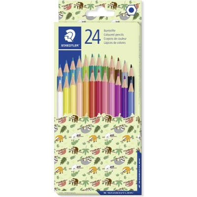 Afbeelding van Staedtler 175 PMCD24 houtvrije kleurpotloden, 24 stuks, verschillende kleuren