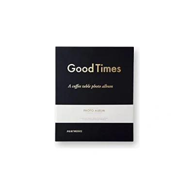 Afbeelding van Printworks Photo Album Good Times Black L