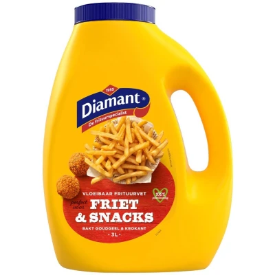 Afbeelding van Diamant Frituurvet vloeibaar Fles 3 liter