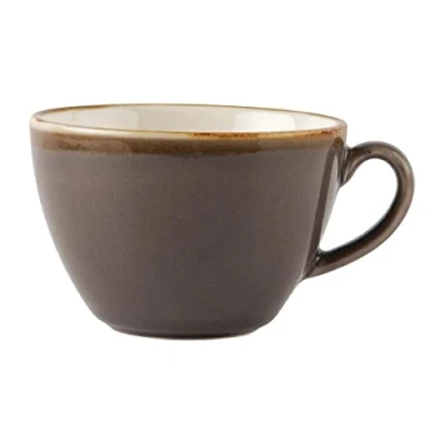 Afbeelding van Olympia Kiln cappuccinokopjes grijs 34cl (6 stuks)
