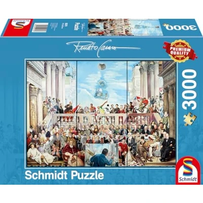 Afbeelding van Schmidt Spiele SO Vergeht DER RUHM WELT Puzzel multicoloured voor kinderen, Maat: One Size, Multi coloured