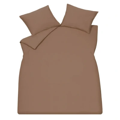Afbeelding van Vandyck DBO Washed Cotton Brownie 140x200/220 Bruin