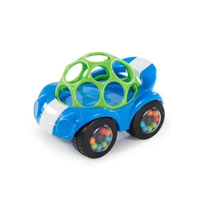 Afbeelding van Bright Starts Speelgoedauto, Rattle &amp; Roll Buggie™, blauw
