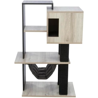 Afbeelding van Trixie Citystyle Krabpaal Grijs / Zwart