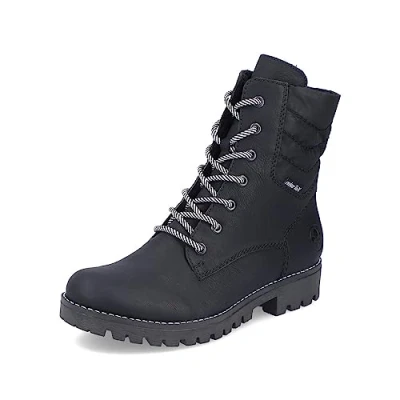Afbeelding van Rieker Snowboots, Dames, Maat: 36, Schwarz Hoogwaardig imitatieleer