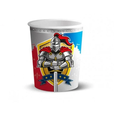 Image de Tasse chevalier bouclier 8 pièces
