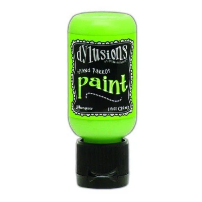 Afbeelding van Ranger Dylusions Paint Flip Cap Bottle 29ml Island Parrot DYQ70504 (02 20)