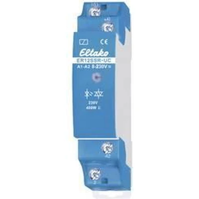 Afbeelding van Eltako ER12SSR UC Solid State Relais DIN rails, rails Schakelvermogen (max.) 400 W