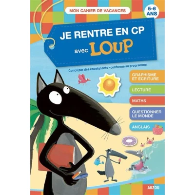 Image de Je rentre en CP avec Loup Cahier de vacances