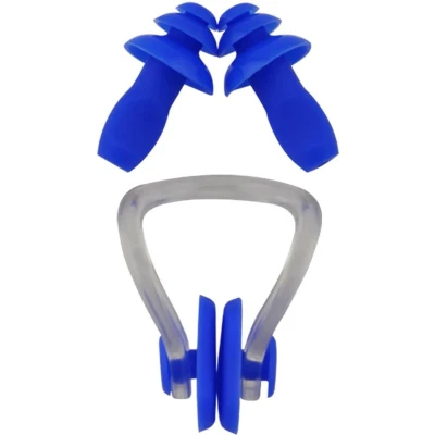 Afbeelding van Jumada Neusclip voor zwemmen + gratis oordoppen blauw