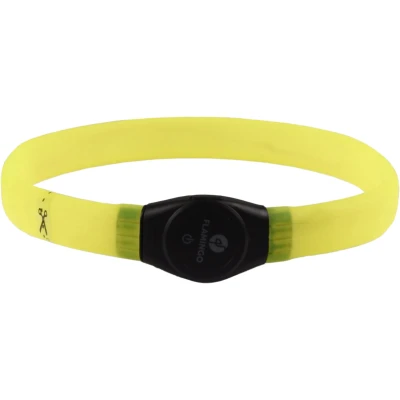 Afbeelding van Visio Light Led Halsband Jumbo Geel