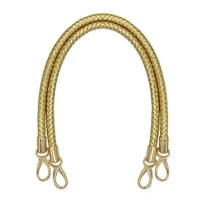 Afbeelding van 2 stuks tasgreep reserveriemen PU tasriemen voor portemonnee tote handtas schoudertas 60 cm schouderriem accessoires, goud
