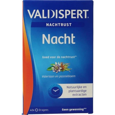 Afbeelding van Valdispert Nacht 40 Dragees