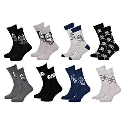 Afbeelding van Star Wars herensokken, comfort en fantasie, van katoen, assortiment modellen met foto afhankelijk aankomst
