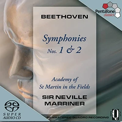 Afbeelding van Academy Of St. Martin In The Fields, Sir Neville Marriner Beethoven: Symphony 1 &amp; 2 (Super Audio CD)