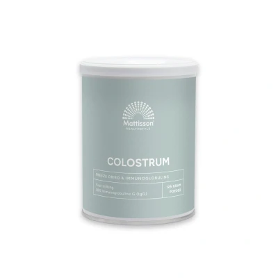 Afbeelding van Mattisson Colostrum Poeder 30% igG 125 g
