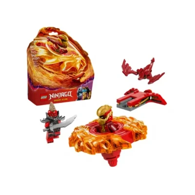 Afbeelding van LEGO NINJAGO Kai&#039;s Spinjitzu drakenspinner actie 71823