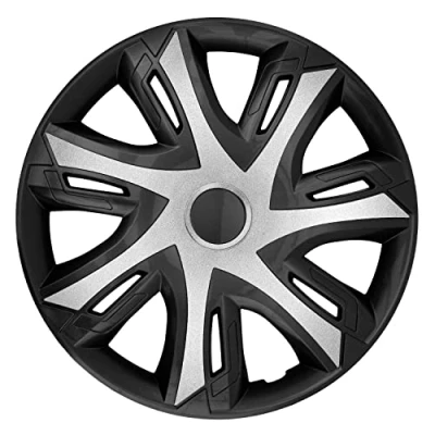 Afbeelding van NRM N Power Wieldoppen 14&quot; ABS kunststof Zilver / Zwart