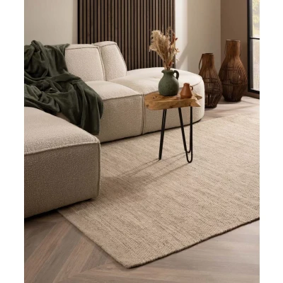 Afbeelding van Wollen Tapijt/Vloerkleed Ulstein Naturel 200x300 Cm 100% Wol
