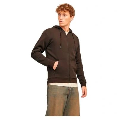 Image de JACK &amp; JONES Jjebradley Sweat zippé à capuche pour homme, Paillage., S