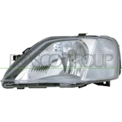 Afbeelding van PRASCO DA3204804 Koplampen Links H4 Wit Met knipperlamp voor rechtsrijdend verkeer lamphouder Zonder afregelmotor LWR DACIA: Logan I Saloon