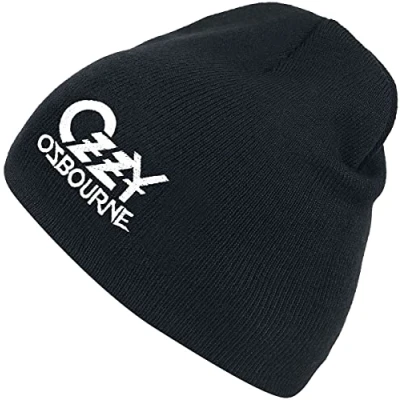 Afbeelding van Ozzy Osbourne Beanie Muts Logo Zwart