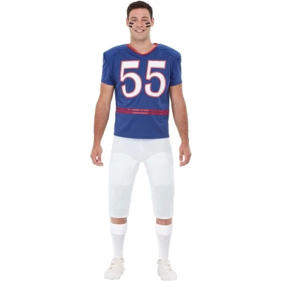 Afbeelding van FUNIDELIA American Football kostuum voor mannen Maat: S Blauw