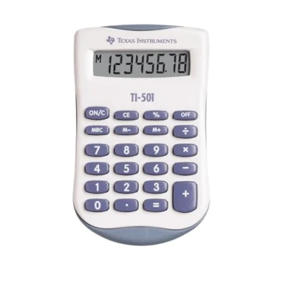 Image de Texas instruments ti 501 calculatrice 4 opérations