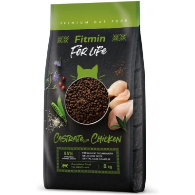 Afbeelding van Fitmin For Life Cat Castrate Kip 8kg