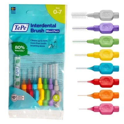 Afbeelding van 6x TePe Interdentale Ragers Original Gemengd 8 stuks
