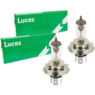 Afbeelding van UKB4C Lucas LLB472/472 H4 halogeen koplamp, 12 V, 60/55 W, 2 stuks