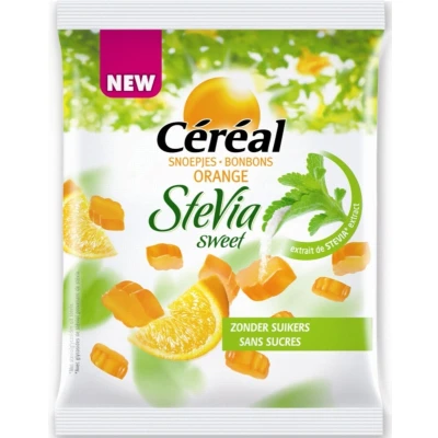 Afbeelding van 3x Céréal Snoepjes Sinaasappel 120 gr