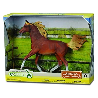 Afbeelding van Collecta Paarden: Arabier Hengst 1:12 Kastanjebruin