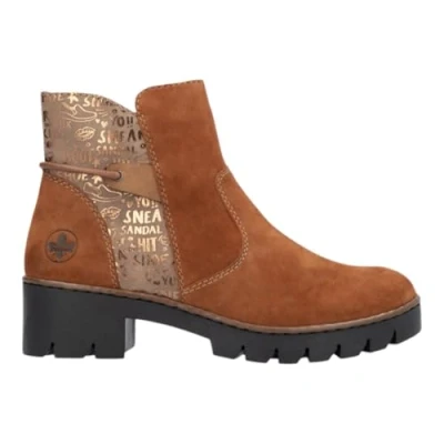 Afbeelding van Rieker x5755 22, Noccia Fango Bronze Mandel
