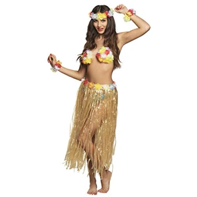 Afbeelding van Boland Hawaïset Paradise Volwassenen Vrouwen Hawaii Hula Carnaval Themafeest