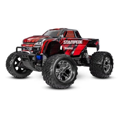 Afbeelding van Traxxas Stampede 2WD Brushed HD inclusief batterij &amp; USB C lader Rood