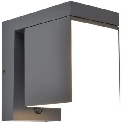 Afbeelding van Lutec PRIMA 6993801118 LED buitenlamp (wand) 9.5 W Warmwit Antraciet