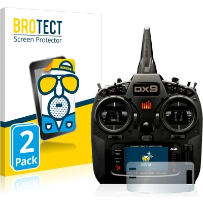 Afbeelding van BROTECT Screenprotector voor Spektrum DX9 Folie Beschermfolie matte (2 Stuks)