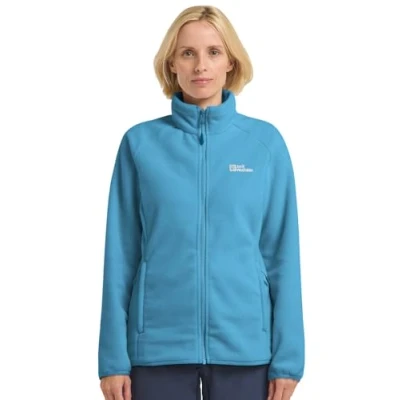 Afbeelding van Jack Wolfskin Moonrise Fleecejas, Dames, Maat: Large, Sky blue