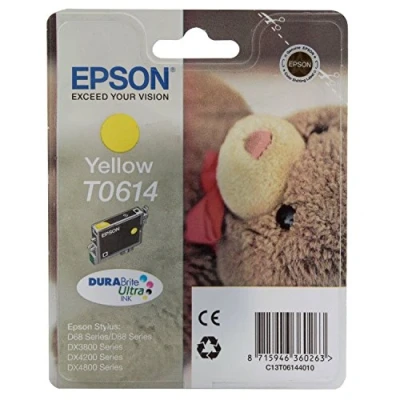 Afbeelding van Epson Inktcartridge T0614 geel