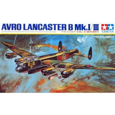 Afbeelding van 1:48 Tamiya 61112 Avro Lancaster BI/BIII Plastic Modelbouwpakket