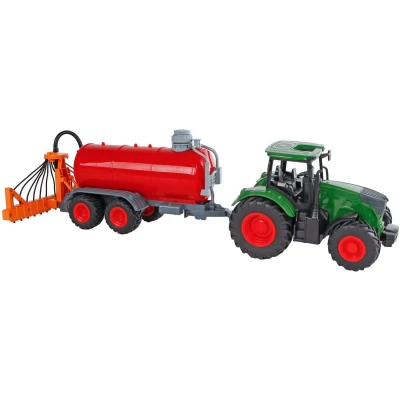 Afbeelding van Kids Globe Tractor met Giertank, 49cm