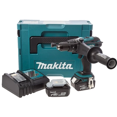 Afbeelding van Makita DHP458RME 18v accu klopboormachine 4.0Ah 91Nm in Mbox