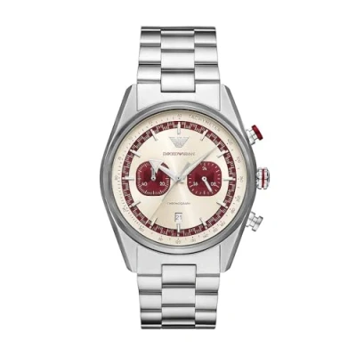 Afbeelding van Emporio Armani Heren Horloge Zilverkleurig