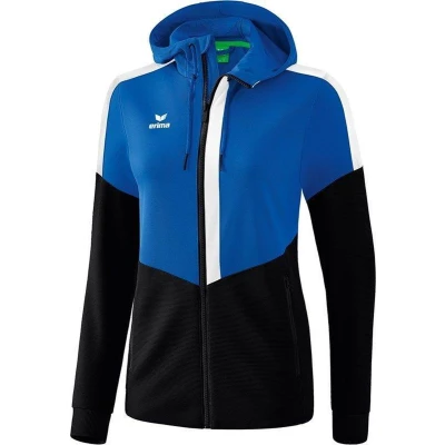 Afbeelding van Squad trainingsjack met capuchon dames new royal/zwart/wit / 38