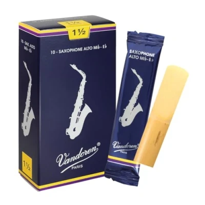 Afbeelding van Vandoren Alt Saxofoon Traditional Rieten 1.5 10 Stuks Verpakking