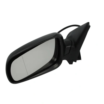 Afbeelding van Buitenspiegel Tyc 331 0014 Links Zwart voor elek. spiegelverstelling, Bol vormig, Te verwarmen, Grote spiegelbehuizing SEAT: Ibiza 2