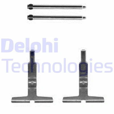 Afbeelding van DELPHI LX0570 Accessoireset, schijfremblok MERCEDES BENZ: C Class T modell, Saloon, CLC